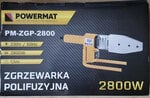 Vamzdžių lituoklis PVC su LCD PowerMat 2800W