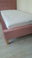 Кровать Signal Meble Texas, 90x200 см, розовая цена