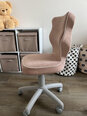 Biuro kėdė Entelo Petit JS08 4, rožinė/pilka internetu