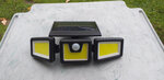 Тройной светодиодный солнечный настенный светильник с датчиком движения с дистанционным управлением, водостойкий IP65, 3 в 1 цена