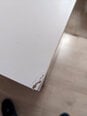 Komoda 3xEliving DEMI su 6 stalčiais, 120 cm, spalva: Baltas/baltas blizgesys kaina