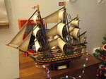 3D пазл CubicFun Корабль HMS Victory
