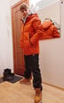 Icepeak vaikiška žieminė striukė LOUIN JR, terakotinė kaina
