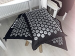 Masažinis akupresūrinis kilimėlis Neo Sport, 42x25,5x14,5cm, juodas
