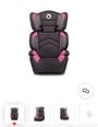 Automobilinė kėdutė Lionelo Lars i-Size, 15 - 36 kg, Pink Baby