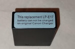 Canon LP-E17 akumuliatorius 1040 mAh