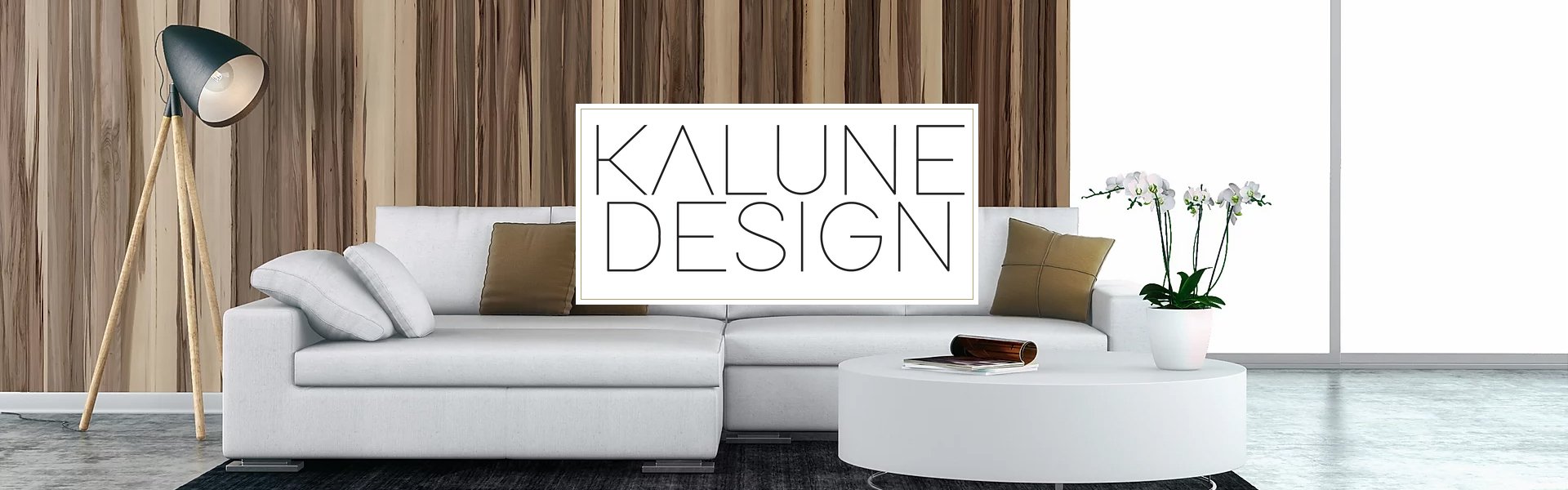 Sekcija Kalune Design 756(III), balta/ruda Kalune Design