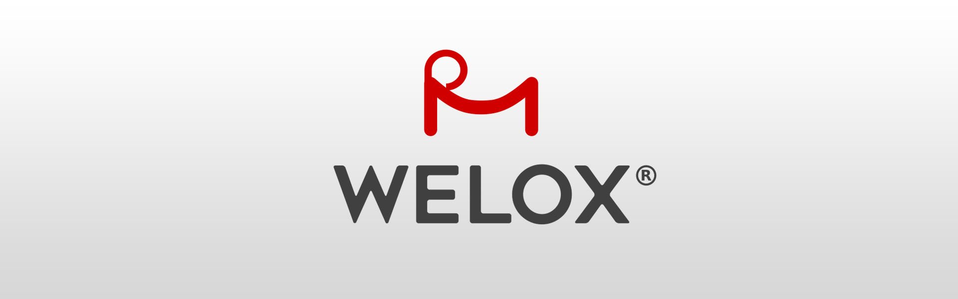 Vaikiška sofa Welox AC1, balta/pilka Welox