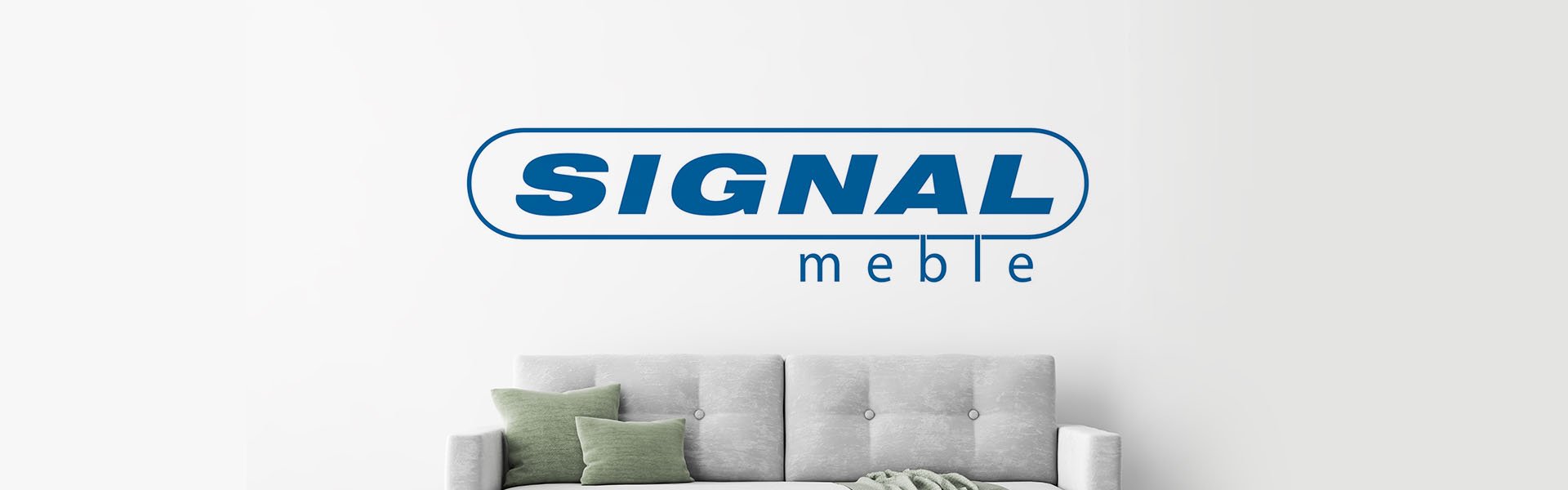 Pufas Signal Meble Lori, mėlynas Signal Meble