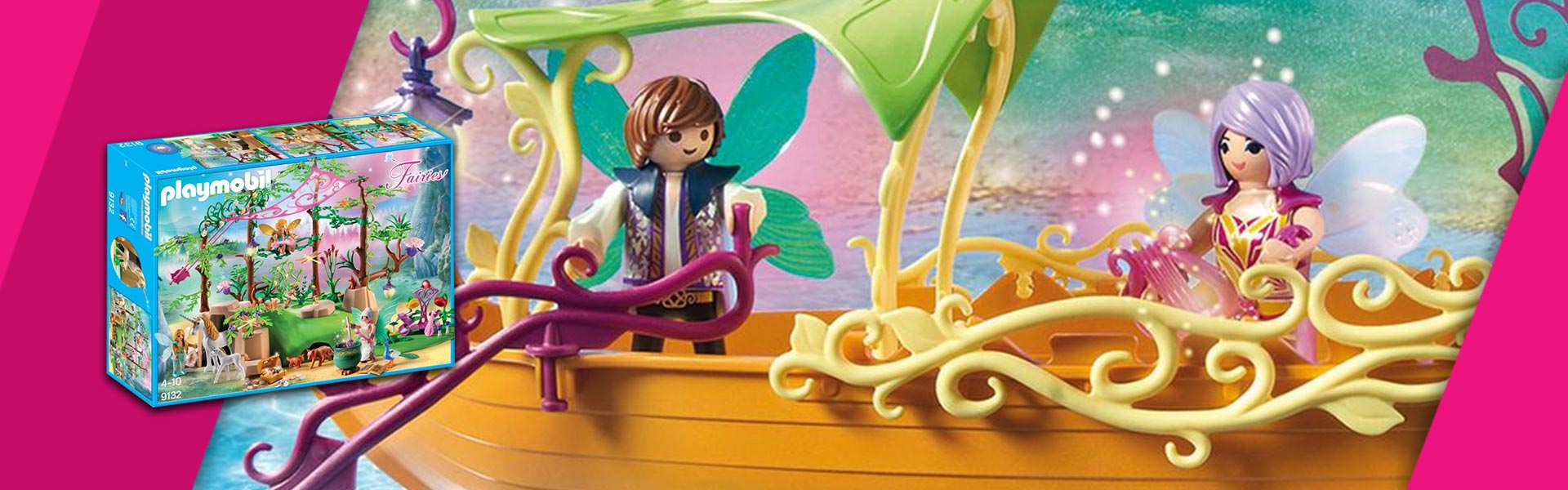 9140 PLAYMOBIL® Fairies, Mažoji fėja su gyvūnėliais FAIRIES PLAYMOBIL®