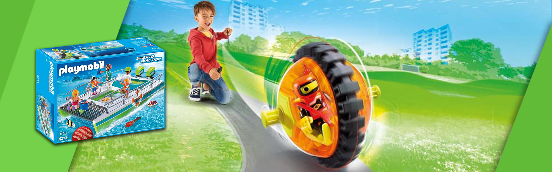 Конструктор 9204 Playmobil® Sports and Action, Blue Roller Racer SPORTS ACTION PLAYMOBIL®