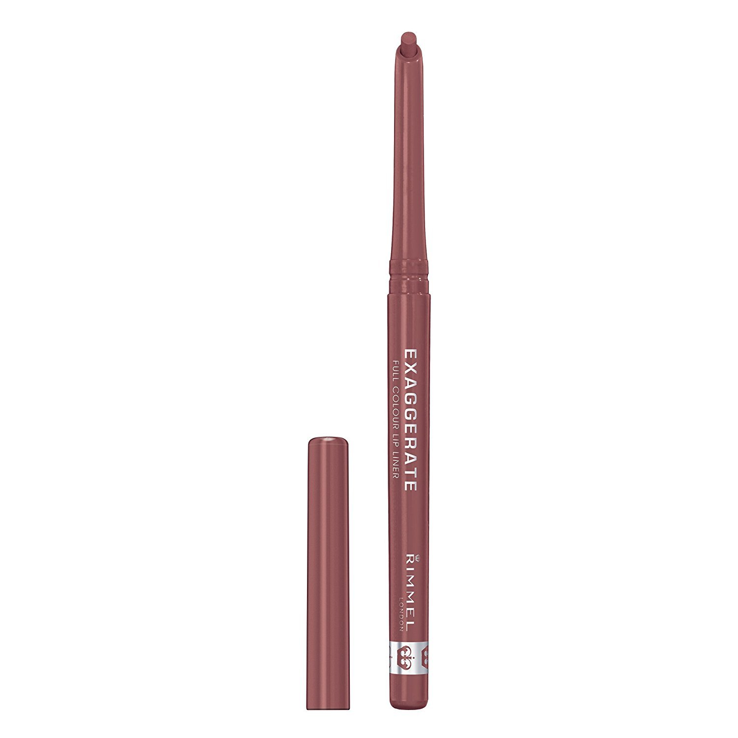 Automatinis lūpų kontūro pieštukas Rimmel London Exaggerate Full Colour 0.25 g, 018 Addiction