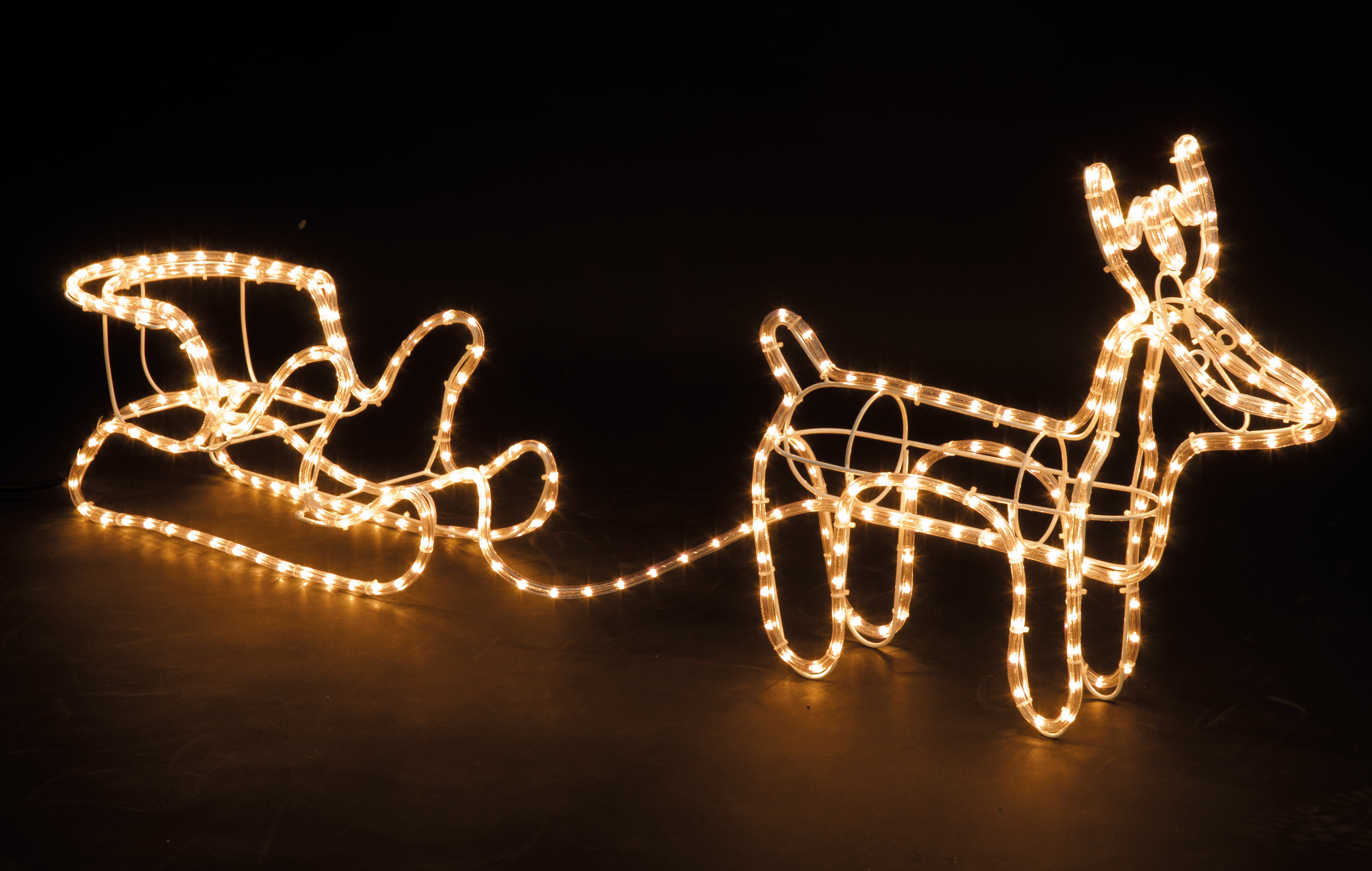 Kalėdinė šviečianti dekoracija Elniukas, 324 LED