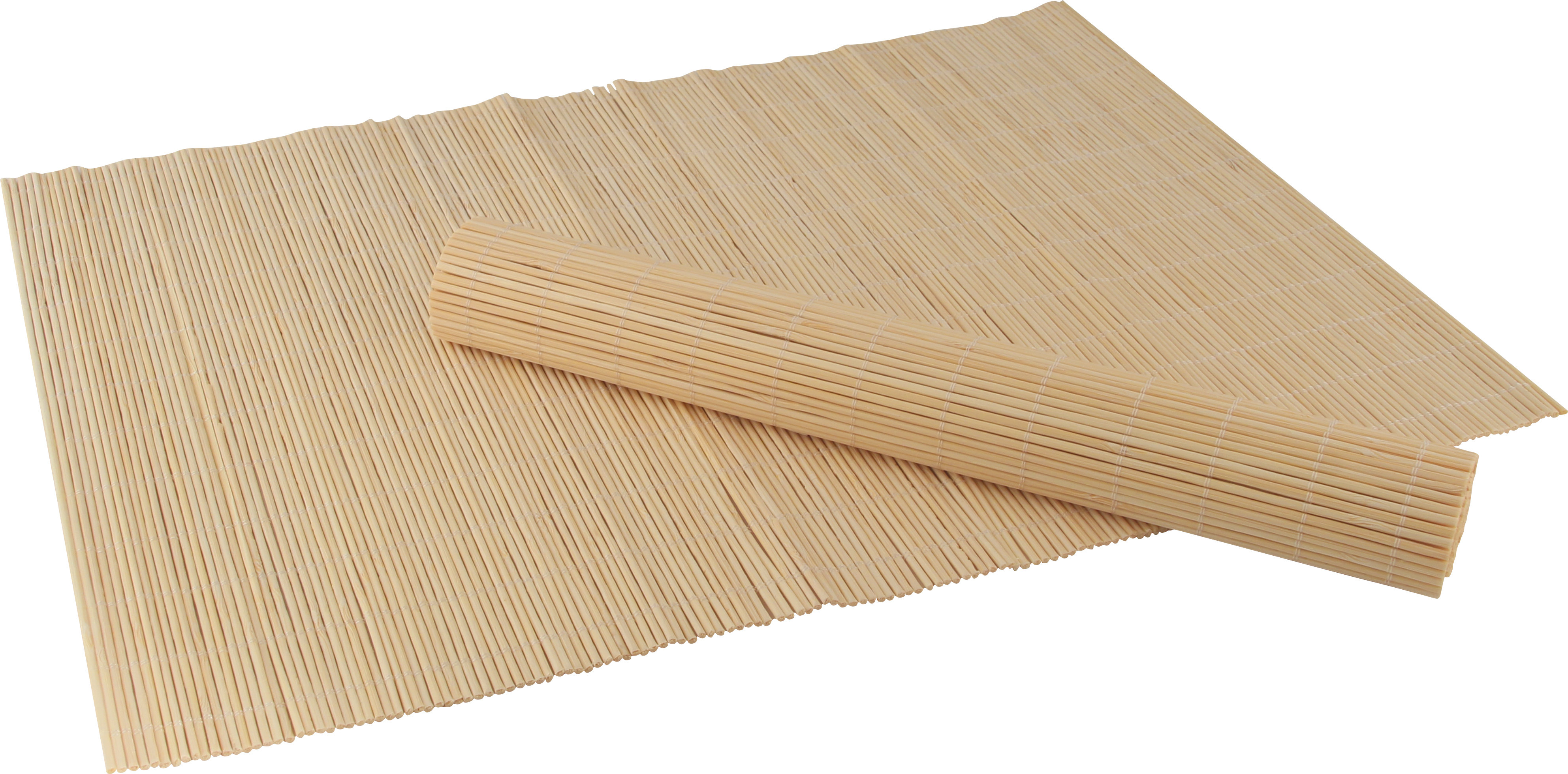 Bambukinių stalo padėklų rinkinys, 40x35 cm