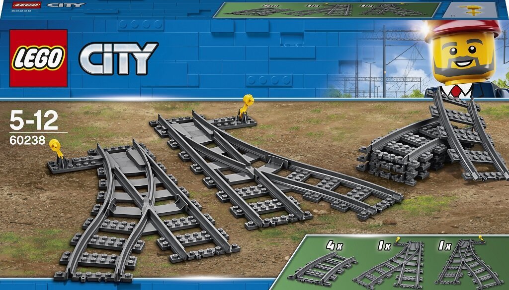 60238 LEGO® City Bėgių iešmai