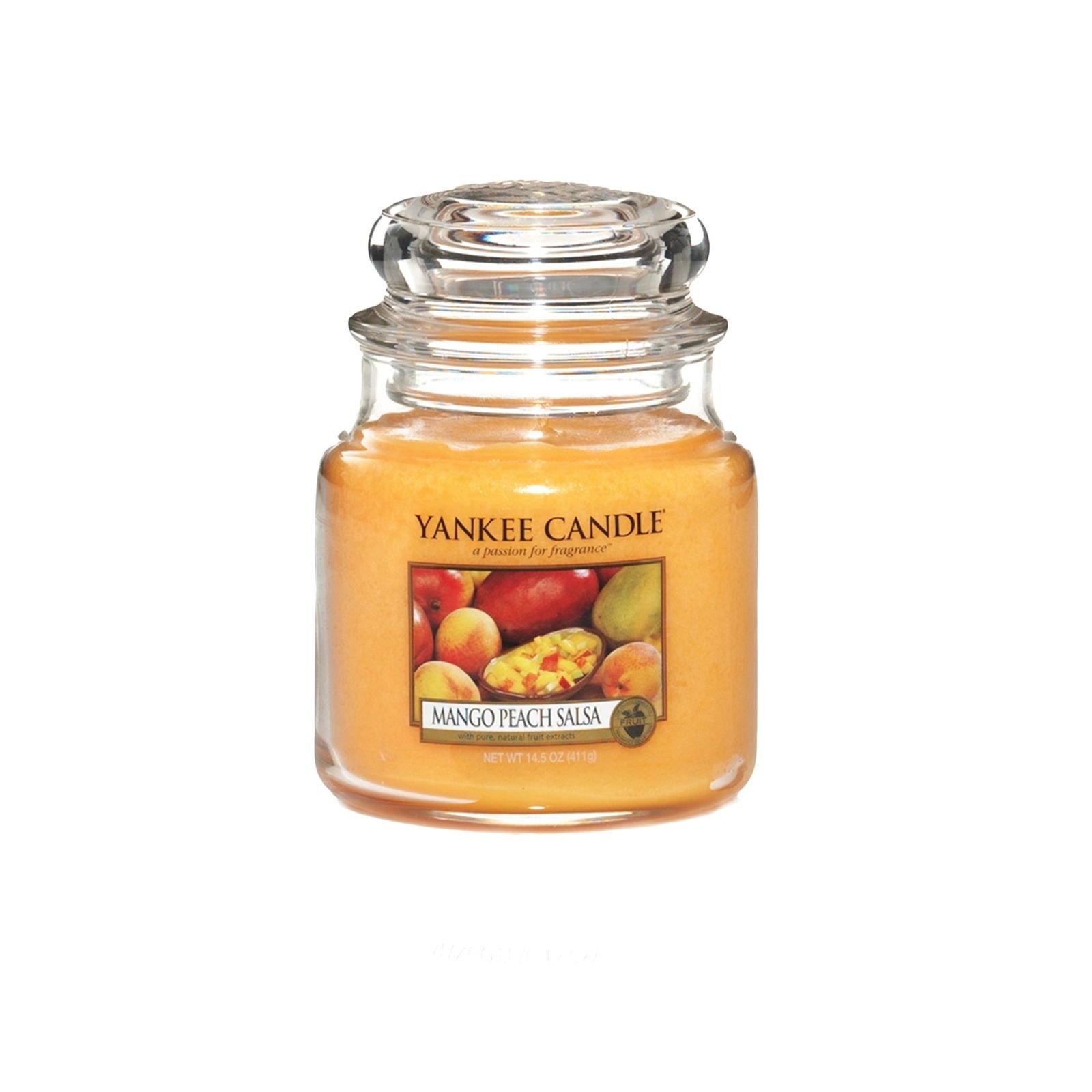 Kvapioji žvakė Yankee Candle Mango Peach Salsa 411 g