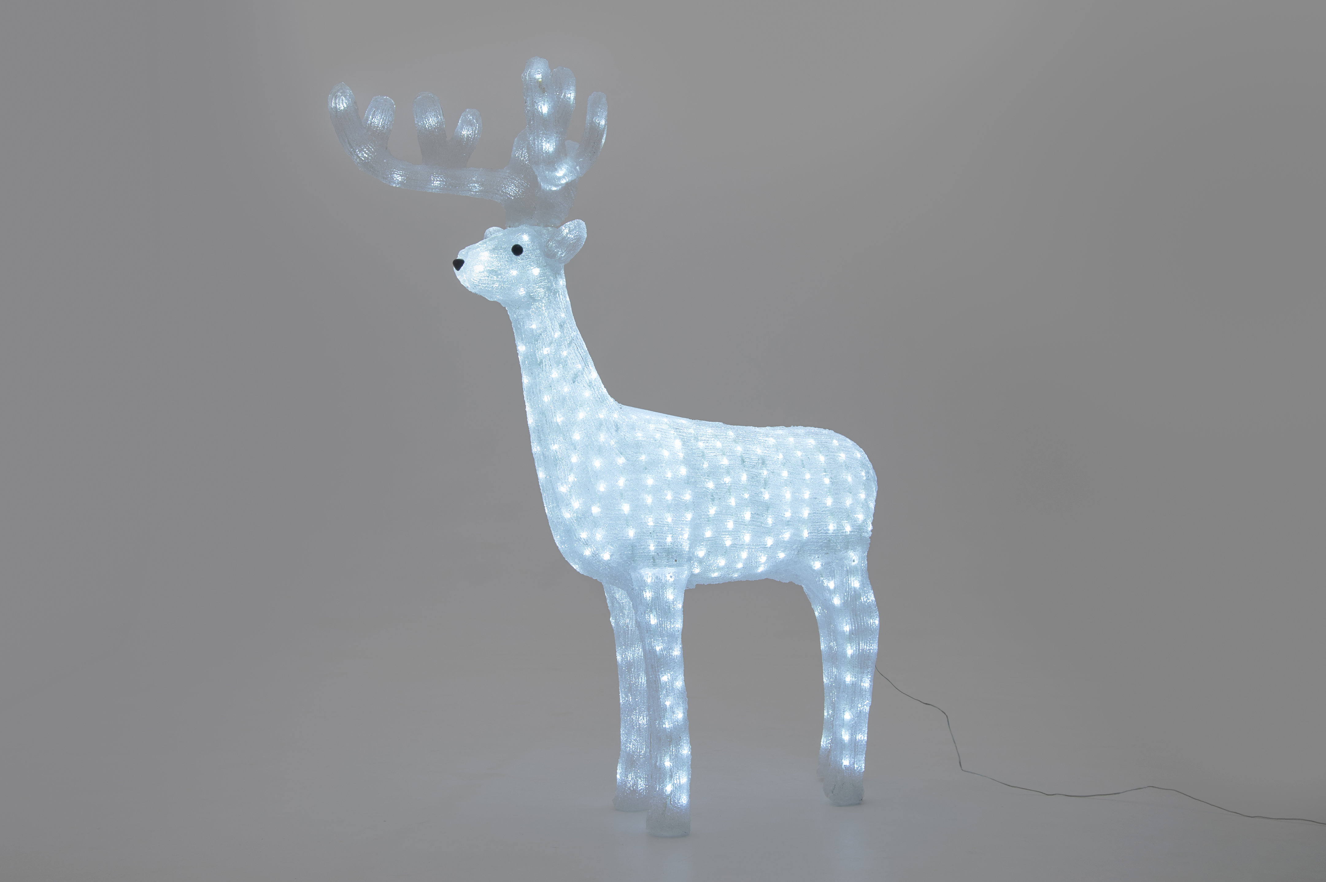 Kalėdinė šviečianti dekoracija Karališkas Elnias, 400 LED