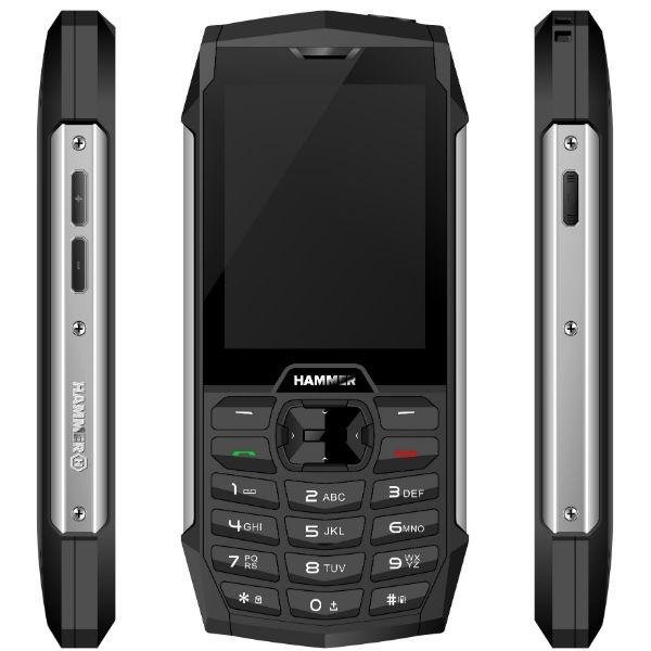 MyPhone Hammer 4+, Dual SIM, Sidabrinė (LT, LV, EE)