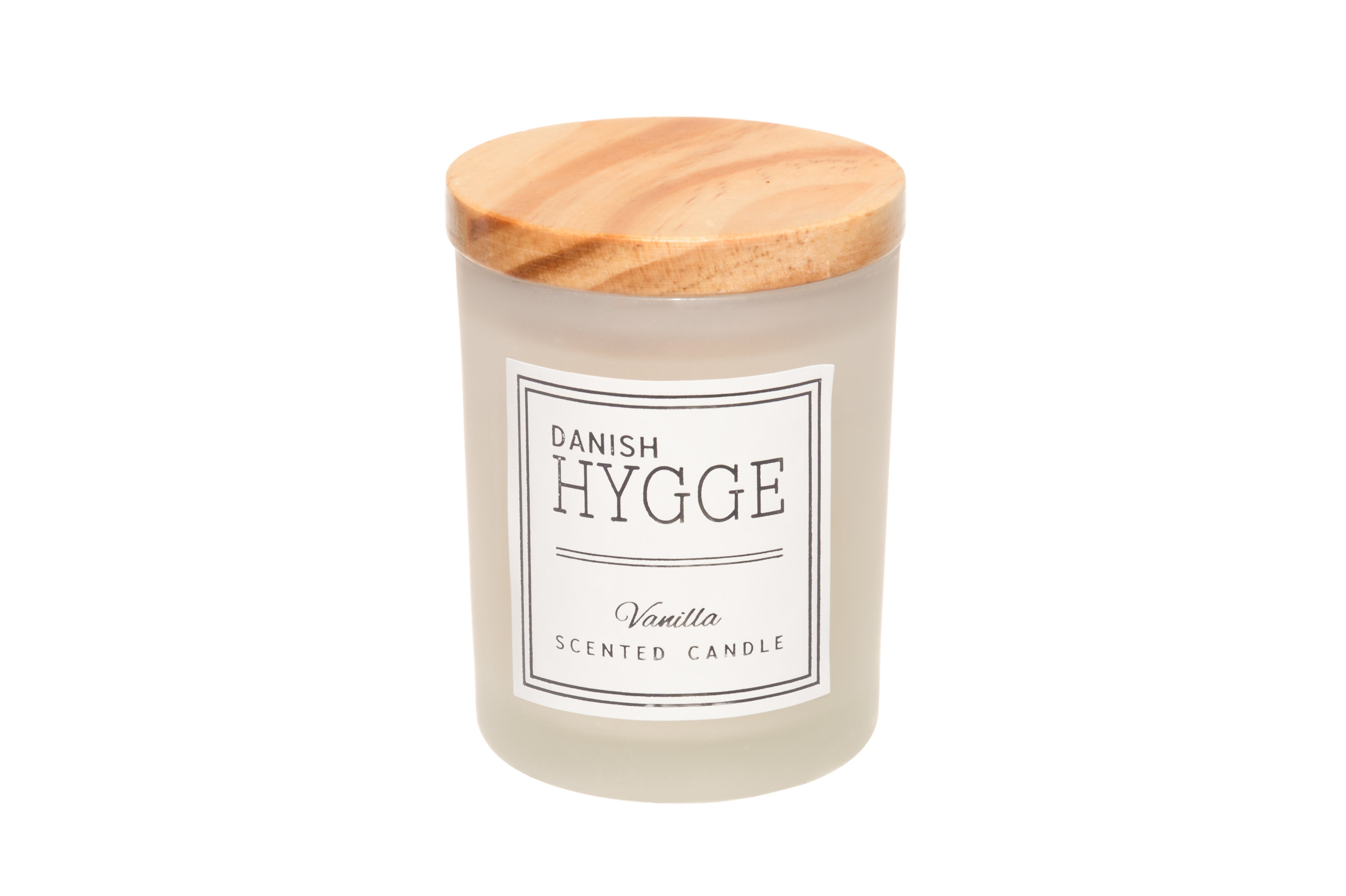 Kvapni žvakė su mediniu dangteliu Danish Hygge Vanilla