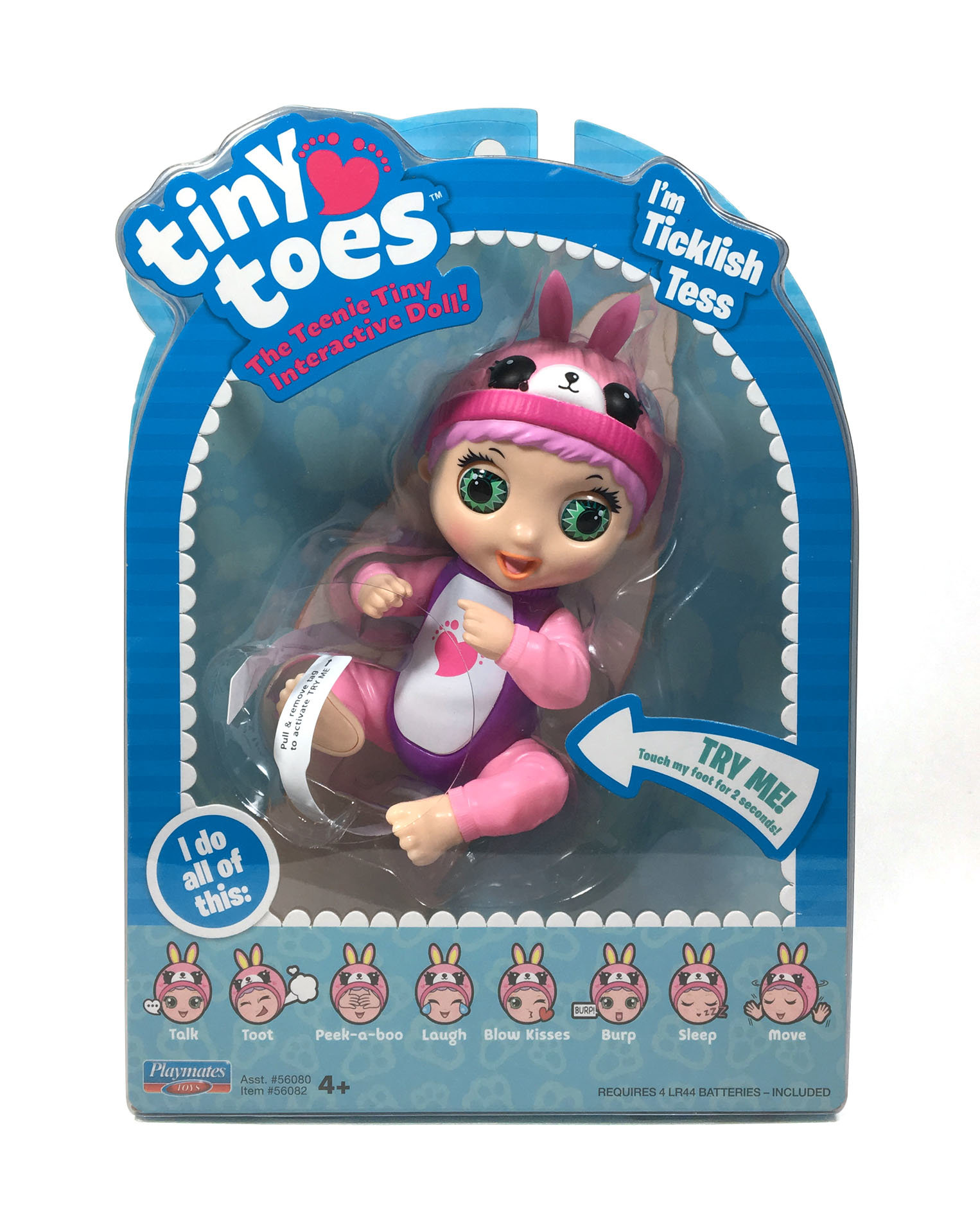 Interaktyvi lėlė Tiny Toes Tess-Bunny, 56082