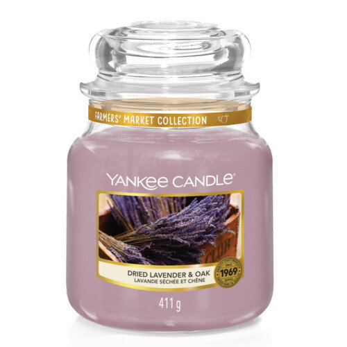 Kvapioji žvakė Yankee Candle Dried Lavender & Oak 411 g
