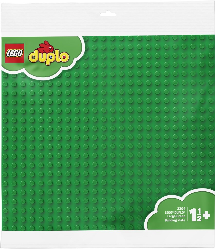 2304 LEGO® DUPLO didelė žalia konstravimo plokštė
