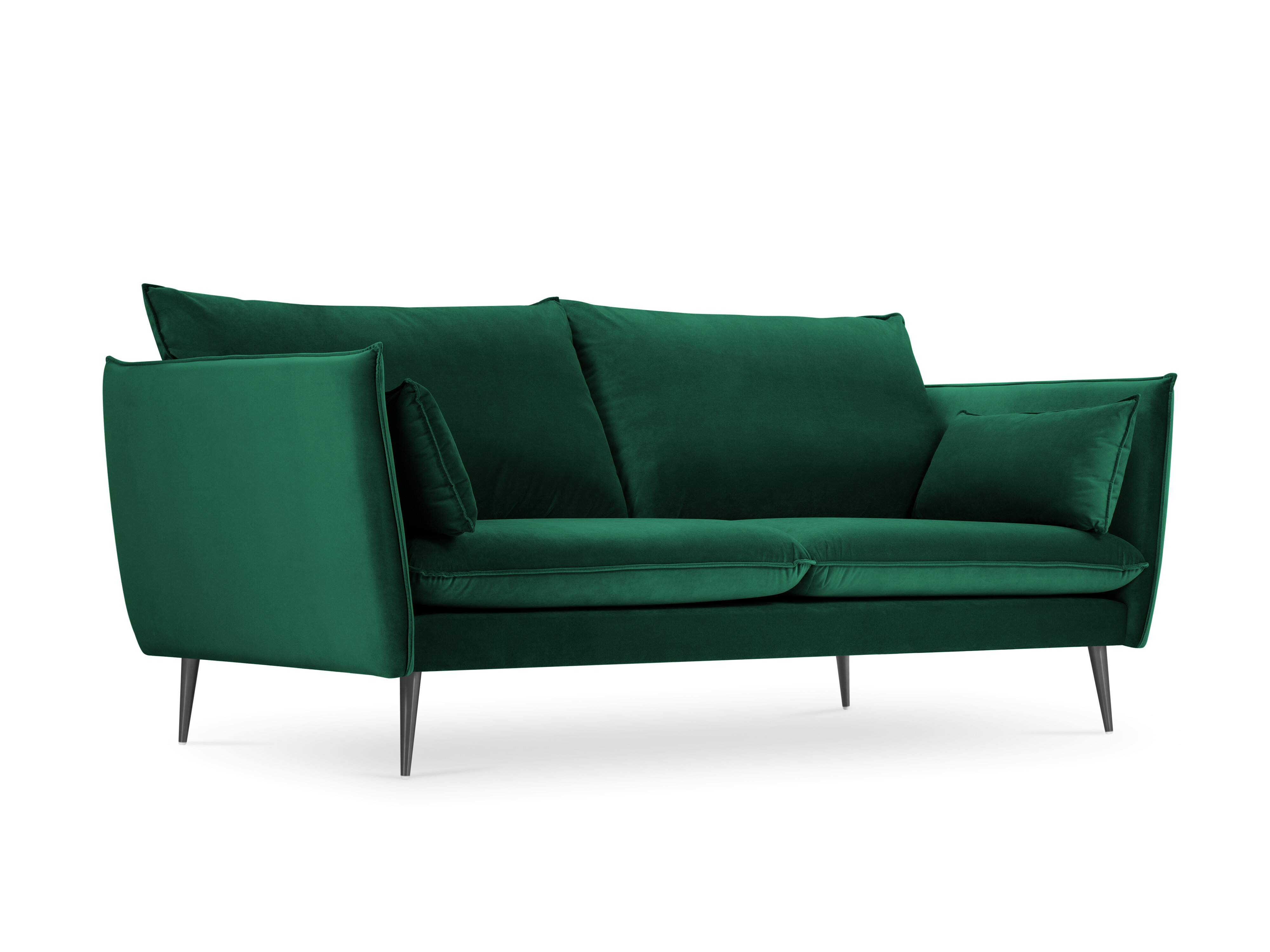 Sofa Micadoni Home Agate 4S, žalia