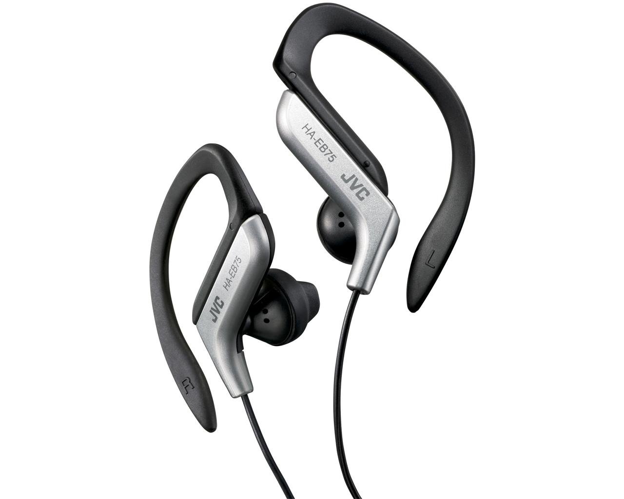 Įstatomos ausinės JVC HA-EB75-S-E, juoda-pilka