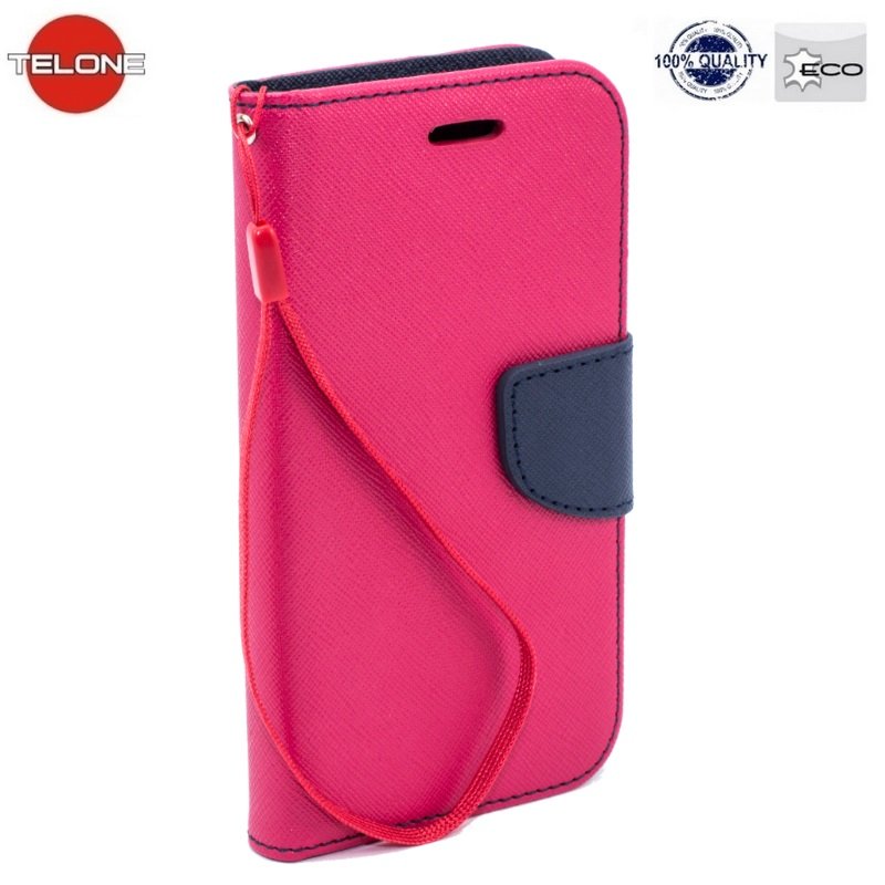 Telone Fancy Diary Bookstand Case Samsung G920 Galaxy S6 Pink/Blue