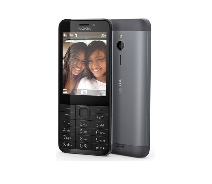 Nokia 230 Dual SIM, Dark silver