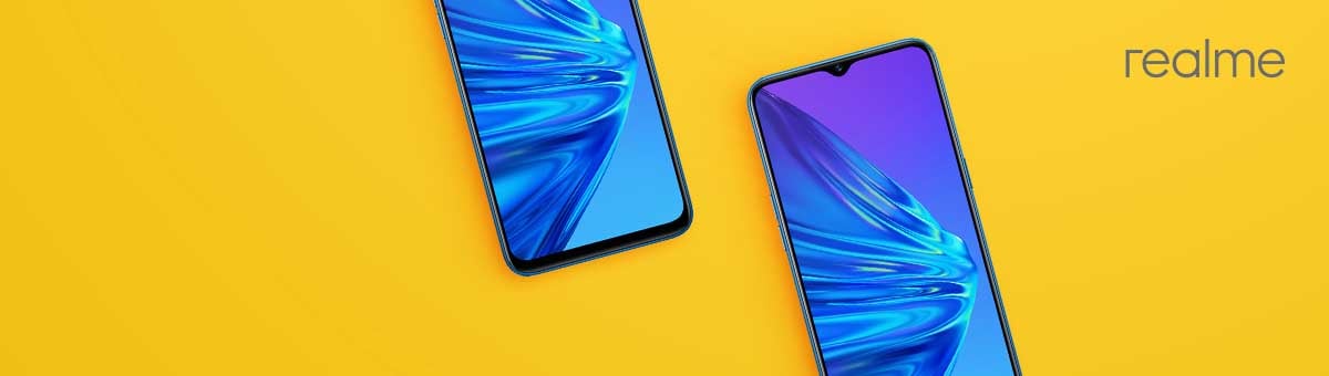 realme 5 mobilusis telefonas ir jo dizainas