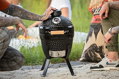 Keraminė kepsninė KAMADO BONO Picnic, 32 cm internetu