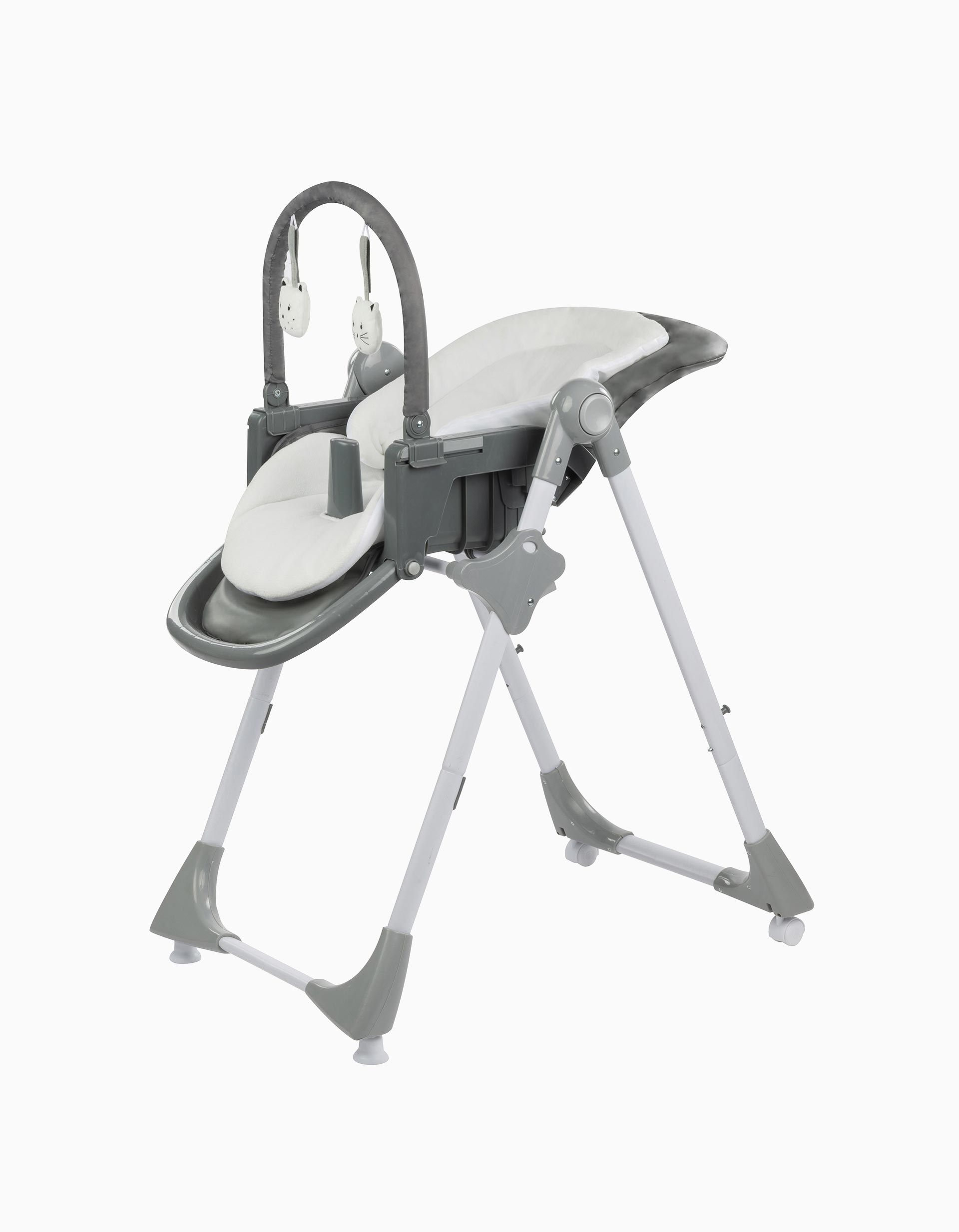 Bebe Confort söögitool Kiwi 3 in 1, Grey Mist