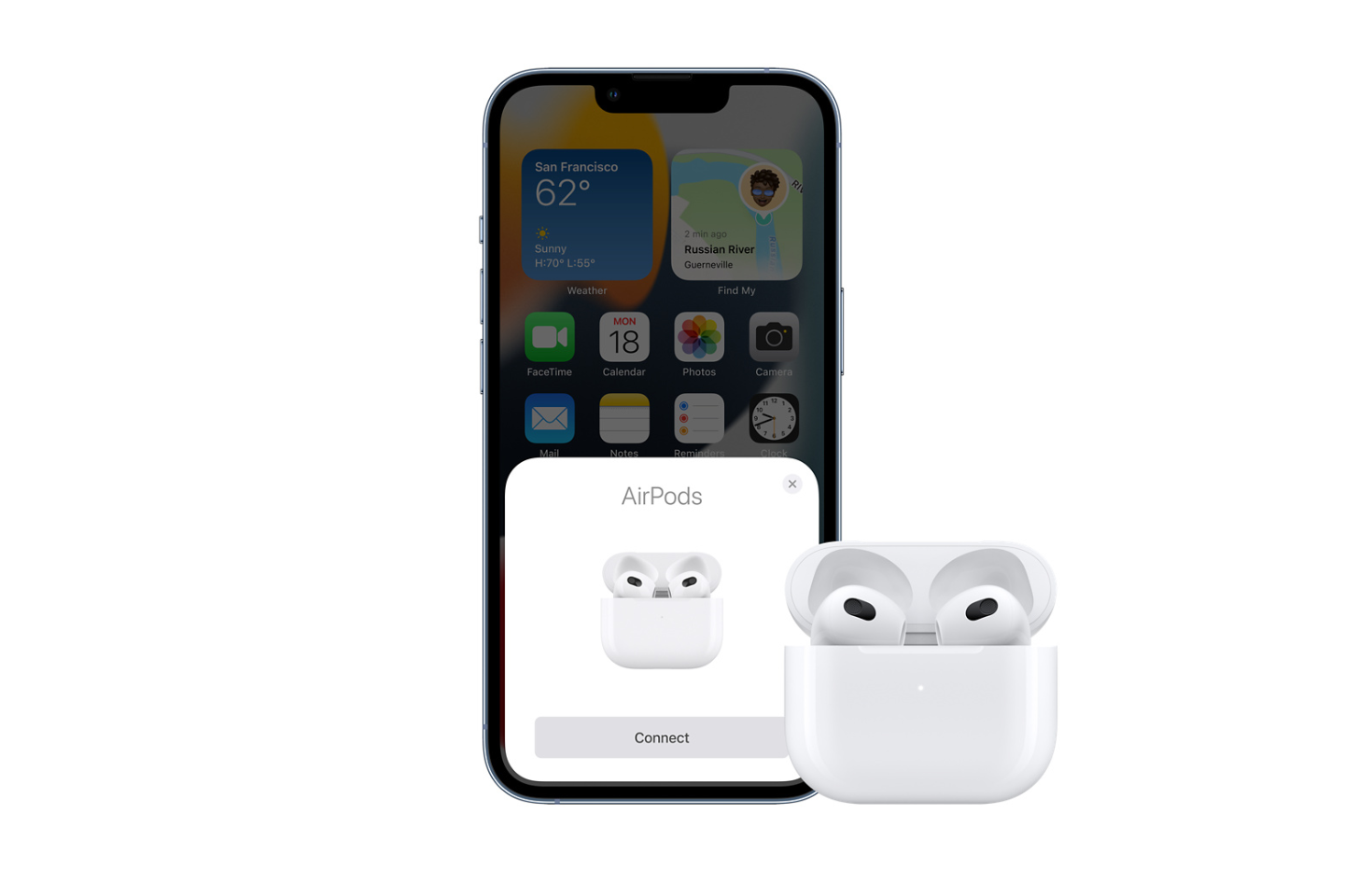 Apple AirPods (3rd gen.) internetu