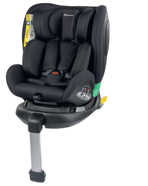 Automobilinė kėdutė Bebe Confort Evolvefix + I-size, Black Mist