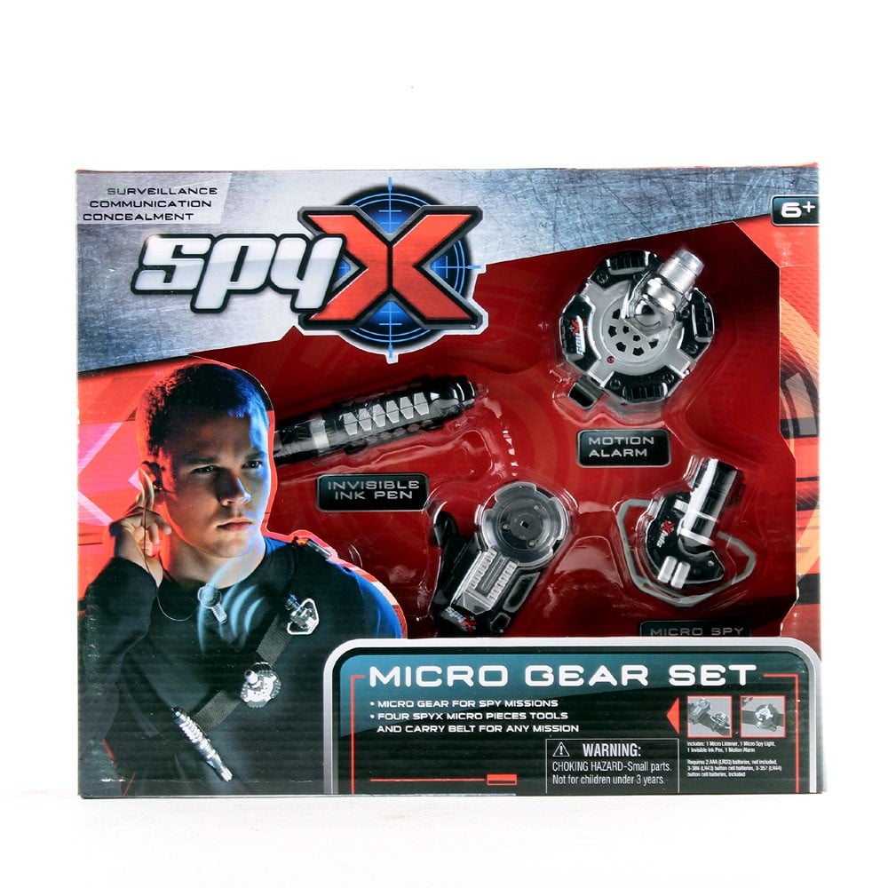 Комплект детского шпионского оборудования Micro SpyX
