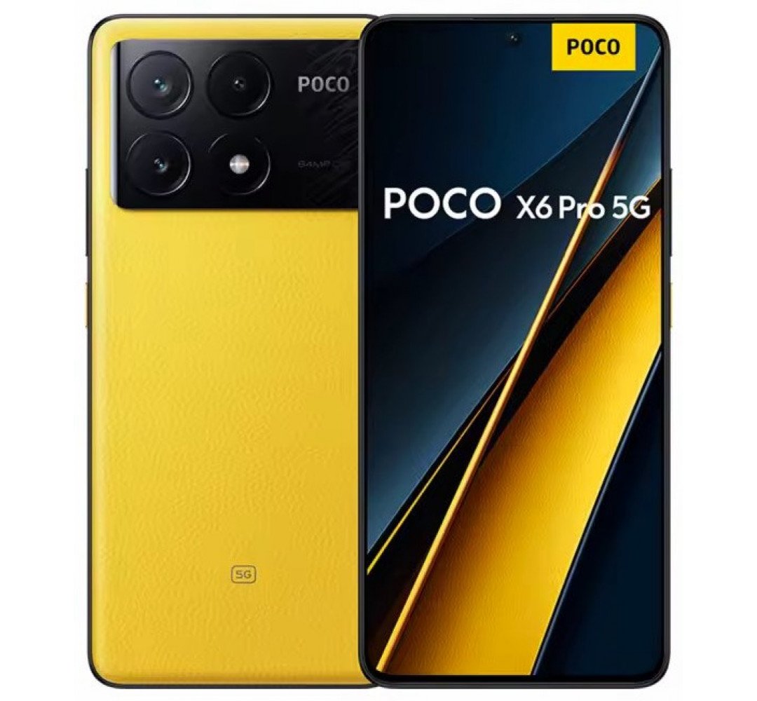 Poco X6 Pro 5G 8/256 Yellow MZB0FUTEU pirkti