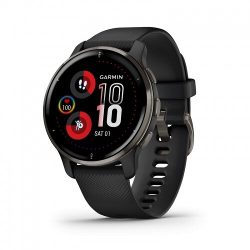 Išmanusis laikrodis Garmin Venu 2 Plus, black, 010-02496-11