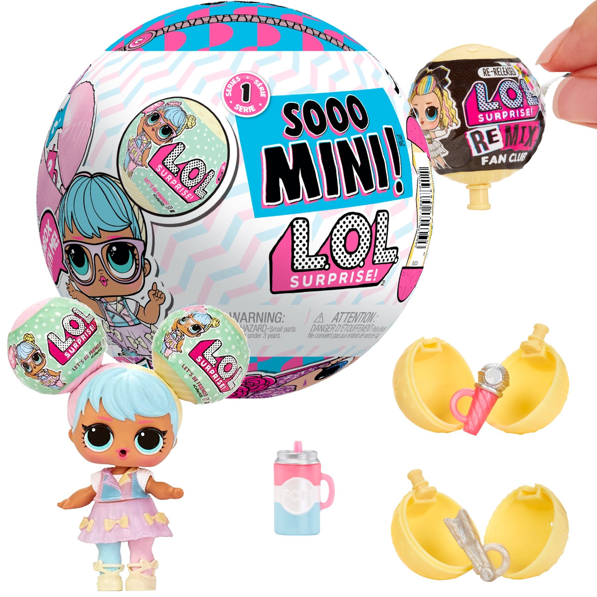Шар-сюрприз MGA Sooo Mini! с куклой